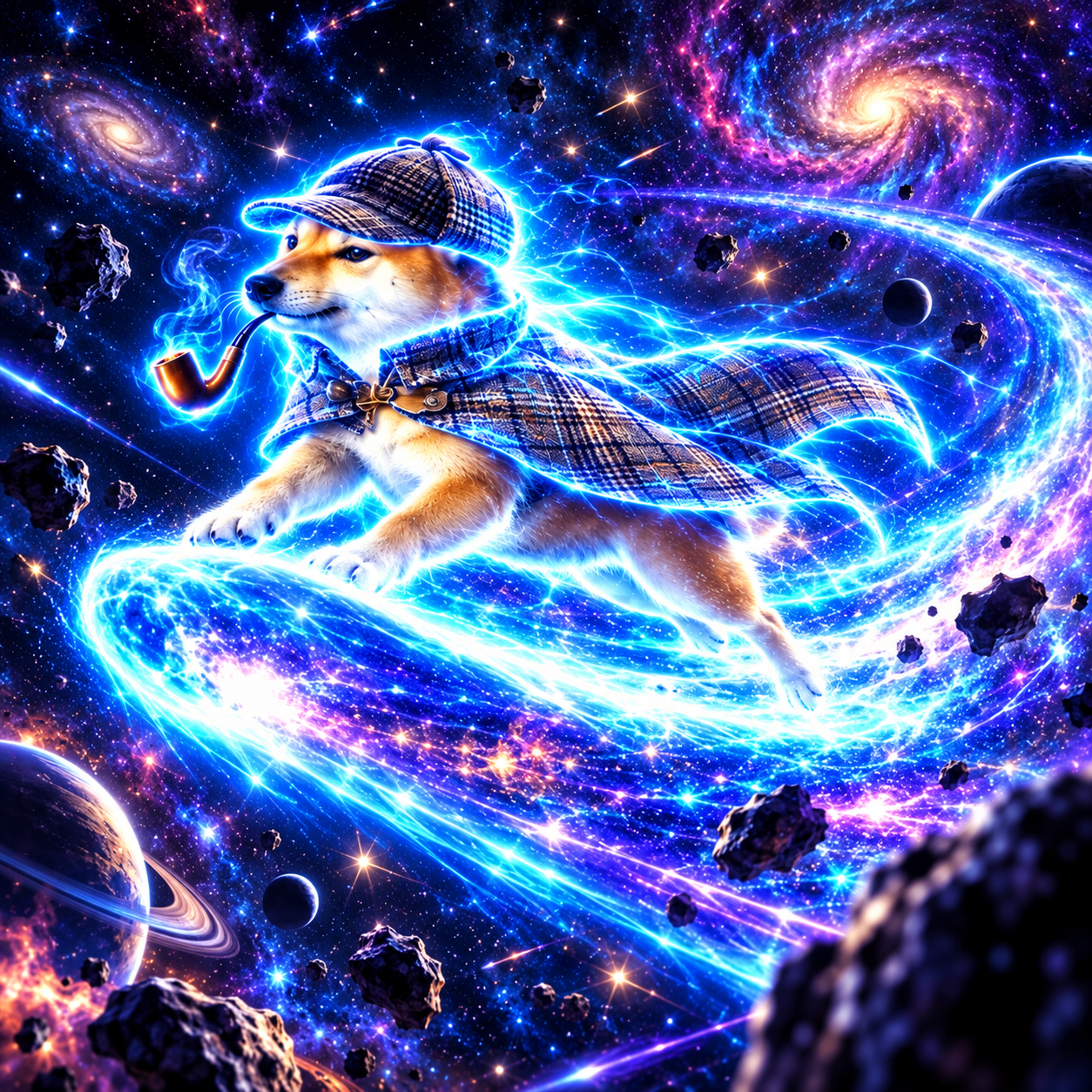 SHERUDOG riding cosmic energy